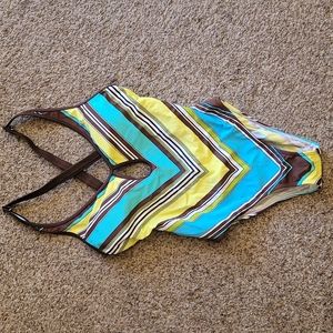One piece bathing suit